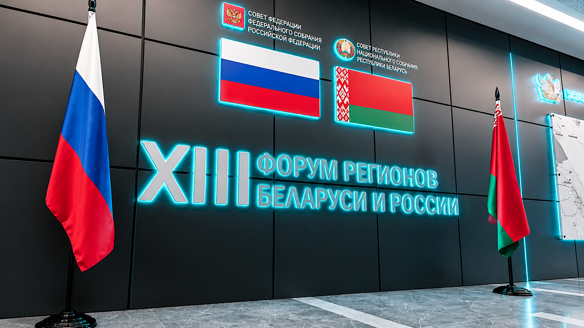 Пленарное заседание и выставка-ярмарка Форума регионов Беларуси и России проходят в BELEXPO